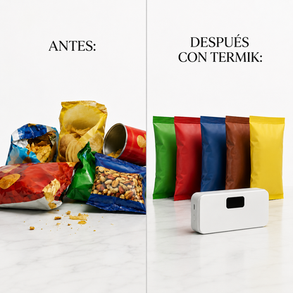 Sellador Magnético De Bolsas | Termik